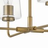 Lark Kline 4 - Light Chandelier in  Lacquered Brass - image 2 of 4