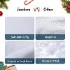 36in Christmas Tree Skirt Faux Fur£¨pink) - 4 of 4