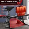 OPPSDECOR 900 LBS Adjustable Weight Bench Set with Leg Extension and Curl, Workout Bench Press with Safety Spotter Catches, Preacher Curl for Home Gym - 4 of 4