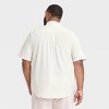 Men's Short Sleeve Poplin Shirt - Goodfellow & Co™ Aqua Blue - 2 of 3