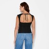 Women's Synthetic Open Back Tank Top - Wild Fable™ - 3 of 4
