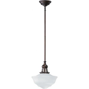 Quorum Lighting 1 - Light Pendant in  Oiled Bronze - 1 of 1