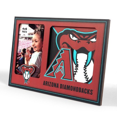 MLB Arizona Diamondbacks 4"x6" 3D Logo Series Picture Frame