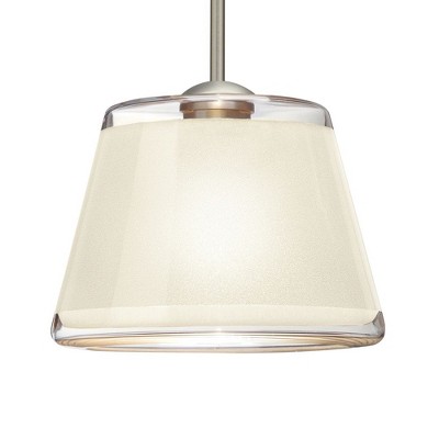 Besa Lighting Pica 9 1 - Light Pendant in  Satin Nickel
