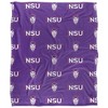 Northwestern State University Logo Pattern Silky 50x60 Blanket, 1 Sided - 2 of 4