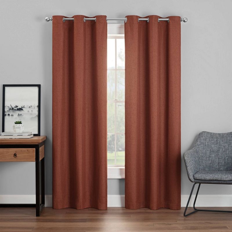 1pc Blackout Windsor Curtain Panel - Eclipse, 1 of 17