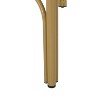 Christopher Knight Home 2pc Vande Wicker and Aluminum Outdoor Patio 29.5" French Barstools Light Teal/White/Bamboo Print Finish - 3 of 4