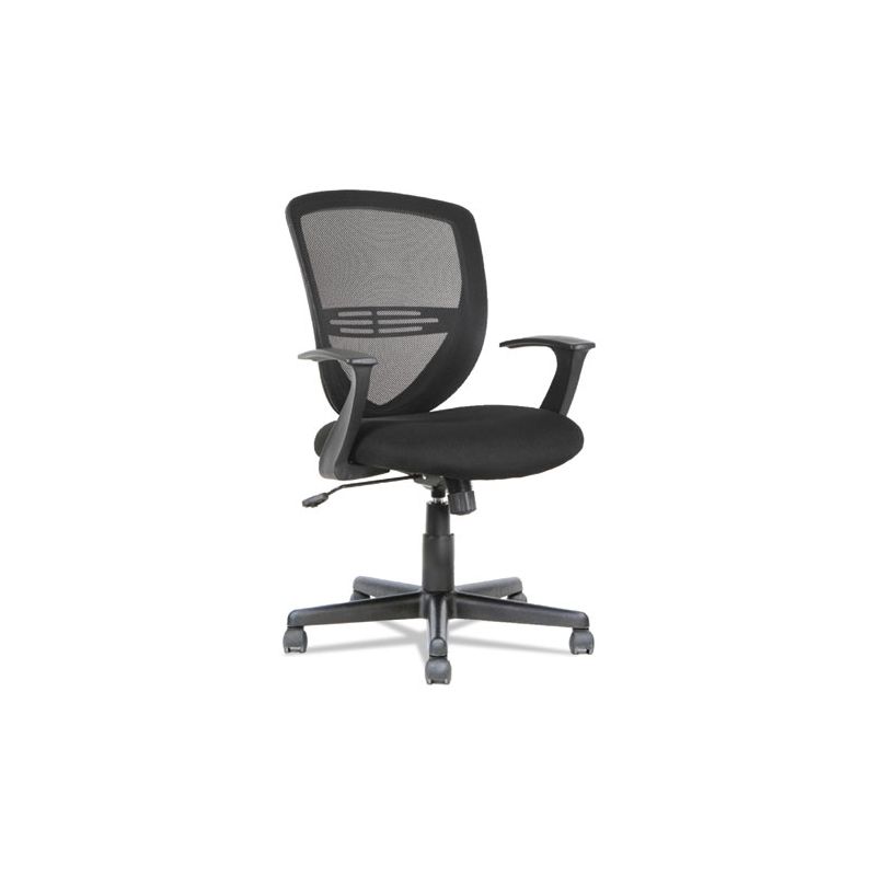OIF Swivel/Tilt Mesh Mid-Back Task Chair, Supports Up to 250 lb, 17.91" to 21.45" Seat Height, Black, 1 of 7