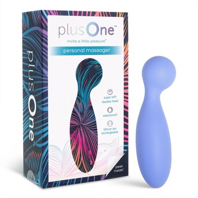 plusOne Rechargeable and Waterproof Vibrator