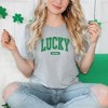 Simply Sage Market Women's Lucky Mama Distressed Short Sleeve Graphic Tee - 2 of 3