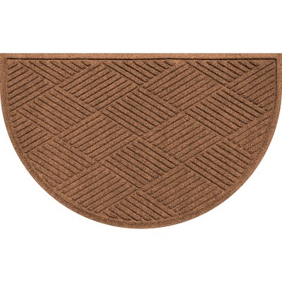 WaterHog 2'x3'3" Diamonds Indoor/Outdoor Half Round Door Mat