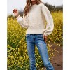 Women's Sweetest Together Pearl Sweater - DAVI & DANI - 4 of 4