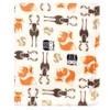 Hudson Baby Infant Boy Plush Blanket with Security Blanket, Boy Gray Fox, One Size - 2 of 4