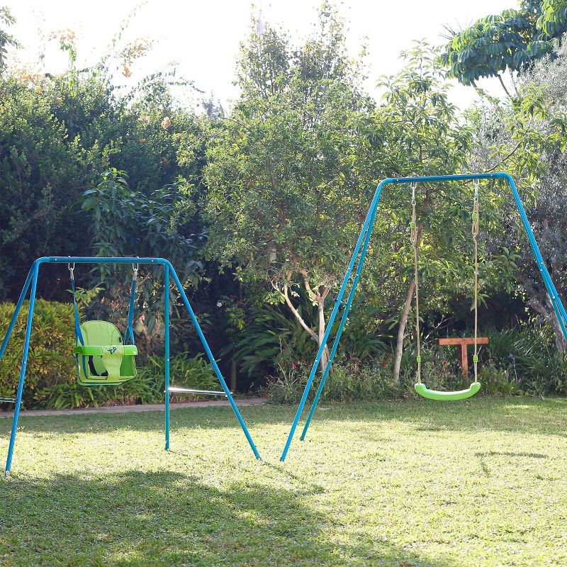 TP Toys 2 in 1 Metal Small to Tall Swing Set, 5 of 14
