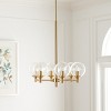 Jayde 6 Light 28" Chandelier - CHA7005 - Gold - Safavieh - 3 of 4
