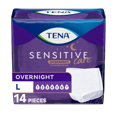 TENA Intimates for Women Incontinence & Postpartum Underwear - Overnight Absorbency
