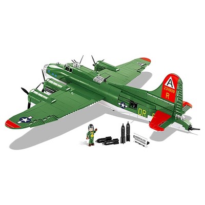 COBI 5703 Small Army Boeing B-17 Flying Fortress Plane Plastic Model Building Block Kit with 920 Pieces for Children 12 and Up, Multicolor
