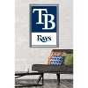 Trends International MLB Tampa Bay Rays - Logo 22 Framed Wall Poster Prints - 2 of 4