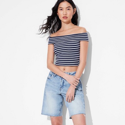 Women's Off the Shoulder Tank Top - Wild Fable™