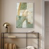 Art Remedy Sage Green Boho elegant abstract wall art Framed - 2 of 4