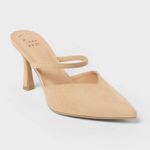 Women’s Sonia Heels with Memory Foam Insole – A New Day™ - 1 of 4