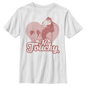 Boy's The Emperor's New Groove Valentine Kuzco No Touchy T-Shirt - 1 of 4