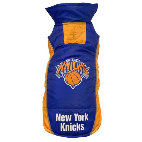 NBA New York Knicks Pets Puffer Vest - S