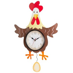 The Lakeside Collection Down on the Farm Pendulum Wall Clocks - 1 of 4