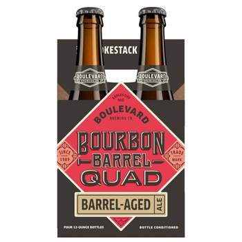 Boulevard Bourbon Barrel Quad Ale Beer - 4pk/12 fl oz Bottles