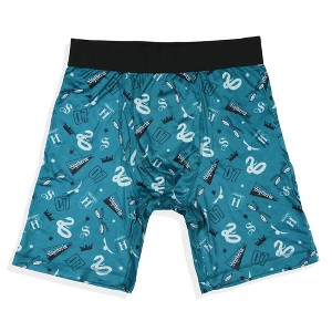 Harry Potter Boxers Briefs Men's Hogwarts Houses Tight Fit Underwear - 1 of 4