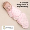 3pk Soothe Zippy Baby Swaddles 0-6 Months, Newborn Sleep Sacks, Zipper Swaddle, Wearable Swaddle Blanket - 4 of 4