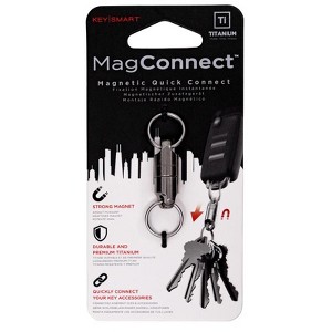 KeySmart KS814-TI MagConnect Magnetic Keychain, Titanium - 1 of 1
