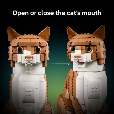 Детские конструкторы LEGO Ideas Orange Cat Building Set for Adults 21376 — фото 5