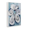 Stupell Industries Five Oyster Shells Black Framed Giclee Art - 3 of 4