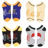 Naruto Socks Naruto Shippuden Men's Hidden Leaf Kanoha Anime Mix and Match Ankle Socks 8 Pair - 2 of 4