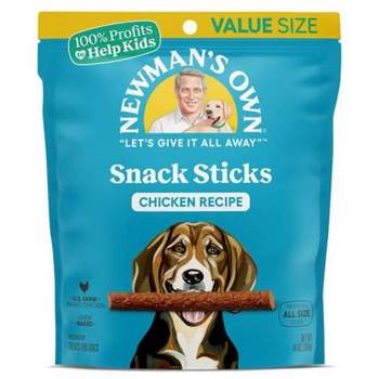 Newman's Own Chicken Recipe Soft Chewy Dog Treats - 14oz