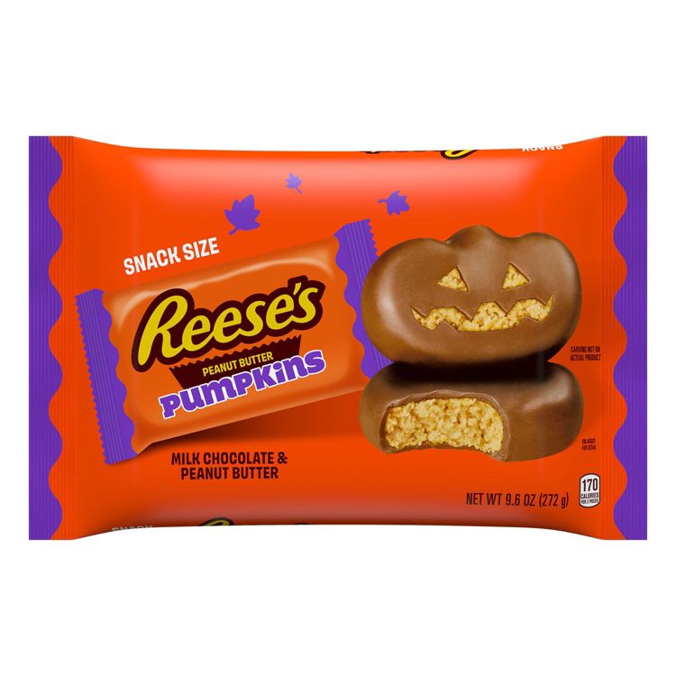 Reese's Peanut Butter Milk Chocolate Pumpkins Halloween Candy, 2 of 7