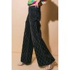 Women's Sparkle Washed Denim Trousers - FLYING TOMATO - 2 of 4