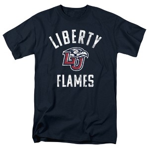 Men's Liberty University Official Flames Logo T-Shirt Flames Logo - 1 of 4
