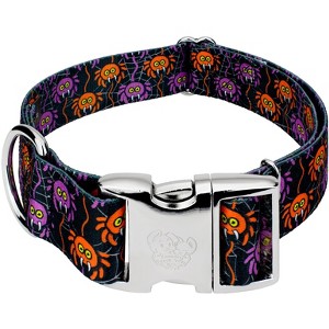 Country Brook Petz 1 1/2 Inch Premium Creepy Crawlers Dog Collar Limited Edition - 1 of 4