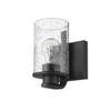 Z-Lite Beckett 1 - Light Wall Light in  Matte Black - 3 of 4