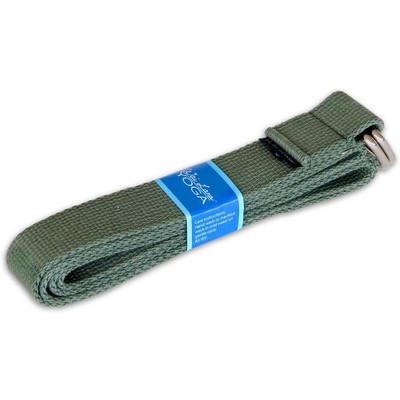 Wai Lana Yoga Strap, 6 feet, Olive