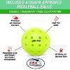 GoSports GS1 Pickleball Paddles Set of 4 with 4 Pickleballs - USAPA Approved Fiberglass Pickleball Paddles - 4 of 4