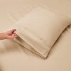 Hearth & Harbor 6 Piece Sheet Set, Extra Deep Pocket Sheets Fits Mattress up to 21", Soft Microfiber Sheets - 4 of 4