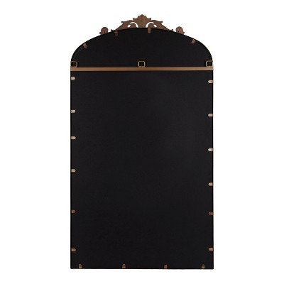 Arendahl Bronze Full Length Baroque Arch Wall Mirror