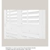 Home Basics Plantation 2-1/4-inch Louver Faux Wood Interior Shutter - 3 of 4
