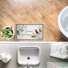 Stupell Industries Winter Cardinals & Dogwood Printed Plush Bath Mat And Bath Rug, Design By Danielle Murray, 18"X30" - 3 of 4