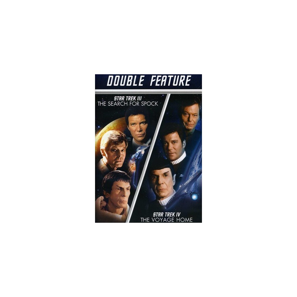 Star Trek III: The Search for Spock / Star Trek Iv: The Voyage Home (DVD)(1986)