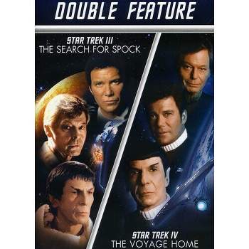 Star Trek III: The Search for Spock / Star Trek Iv: The Voyage Home (DVD)(1986)