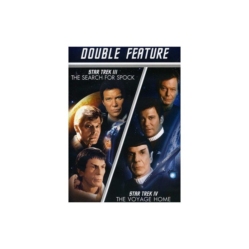 Star Trek III: The Search for Spock / Star Trek Iv: The Voyage Home (DVD)(1986), 1 of 2